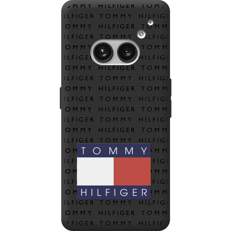 Черный чехол BoxFace Nothing Phone (2a) Plus Tommy Print