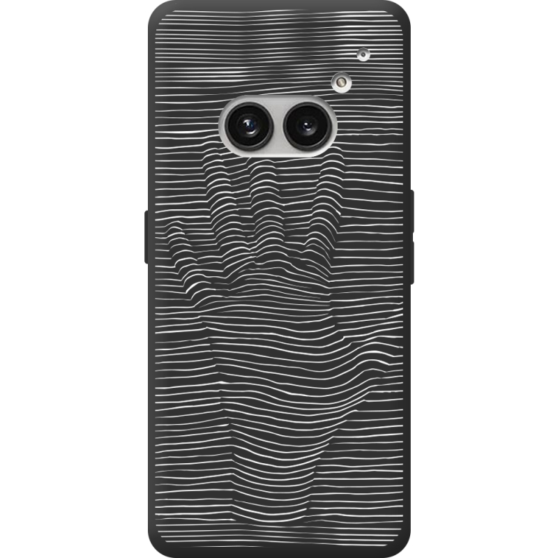 Черный чехол BoxFace Nothing Phone (2a) Plus Optical Hand