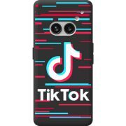 Черный чехол BoxFace Nothing Phone (2a) Plus Tik Tok