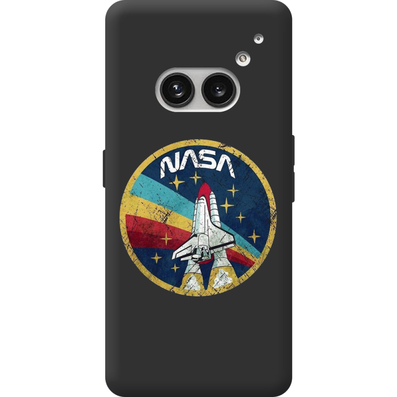 Черный чехол BoxFace Nothing Phone (2a) Plus NASA