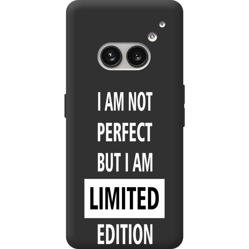 Черный чехол BoxFace Nothing Phone (2a) Plus Limited Edition