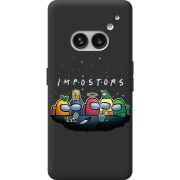 Черный чехол BoxFace Nothing Phone (2a) Plus Among Us Impostors