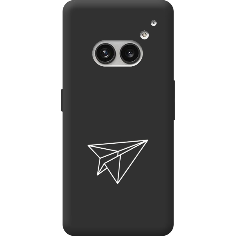 Черный чехол BoxFace Nothing Phone (2a) Plus Paper Plane