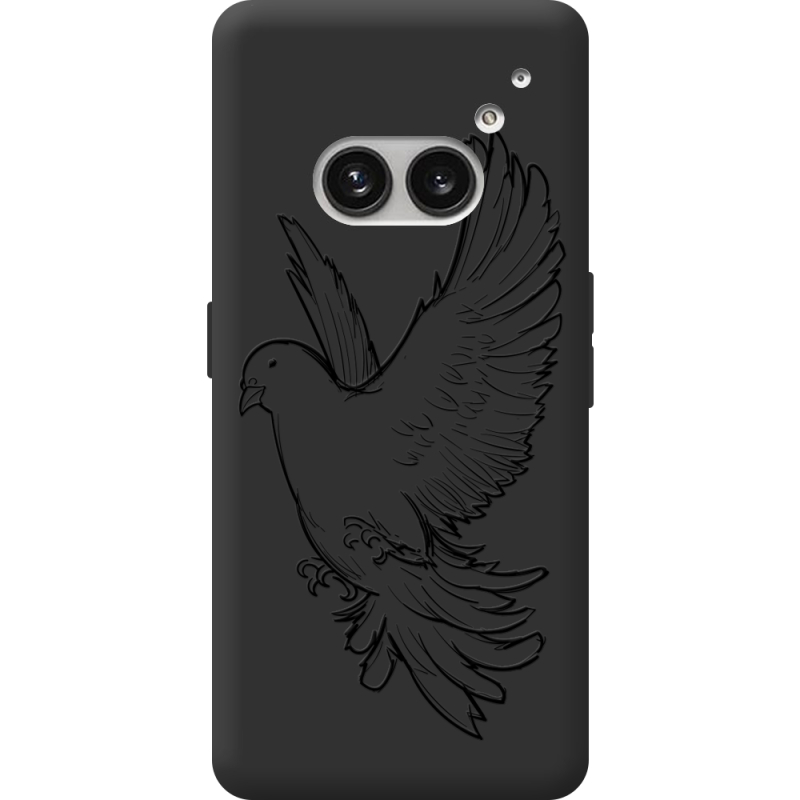 Черный чехол BoxFace Nothing Phone (2a) Plus Dove