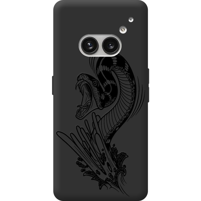 Черный чехол BoxFace Nothing Phone (2a) Plus Snake