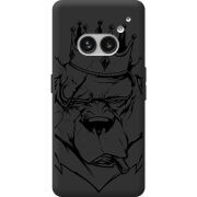 Черный чехол BoxFace Nothing Phone (2a) Plus Bear King