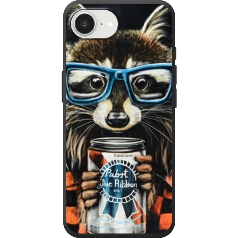 Чохол BoxFace Apple iPhone 17e Енот с банкой