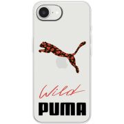 Прозорий чохол BoxFace Apple iPhone 17e Wild Cat