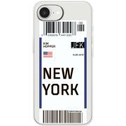 Прозорий чохол BoxFace Apple iPhone 17e Ticket New York