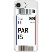 Прозорий чохол BoxFace Apple iPhone 17e Ticket Paris