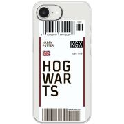 Прозорий чохол BoxFace Apple iPhone 17e Ticket Hogwarts