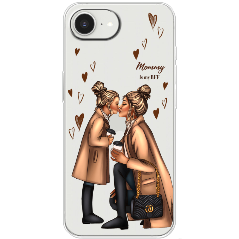 Прозорий чохол BoxFace Apple iPhone 17e Mommy Is My BFF