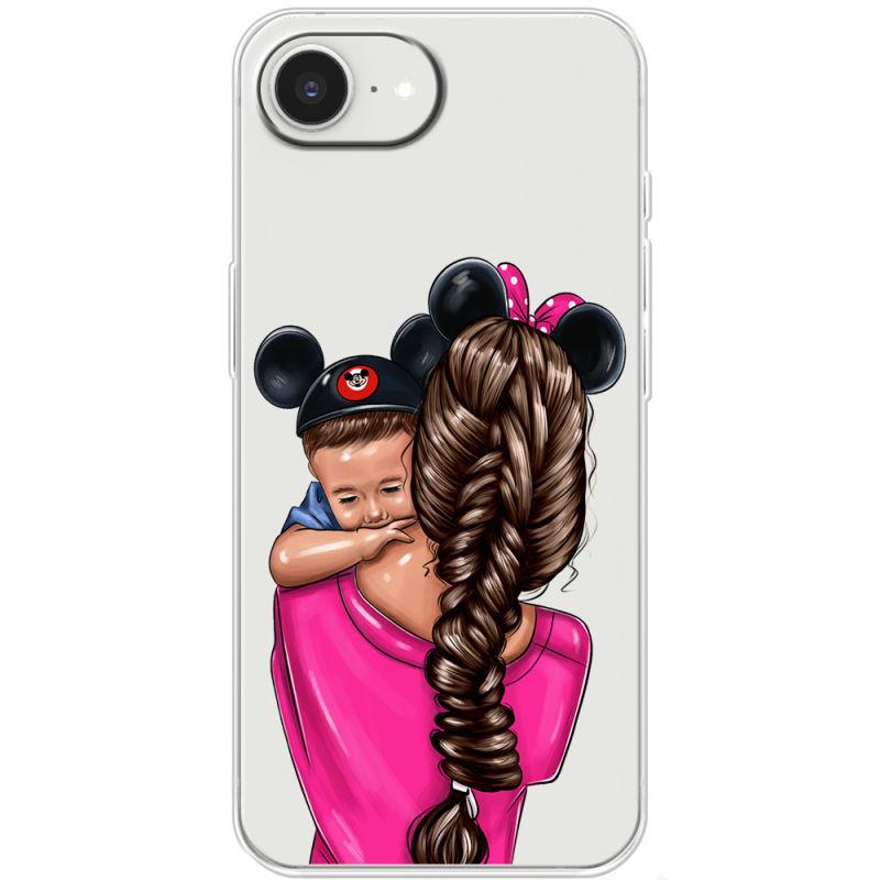 Прозорий чохол BoxFace Apple iPhone 17e Mouse Mommy