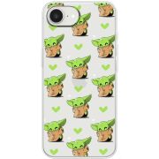 Прозорий чохол BoxFace Apple iPhone 17e Pattern Baby Yoda