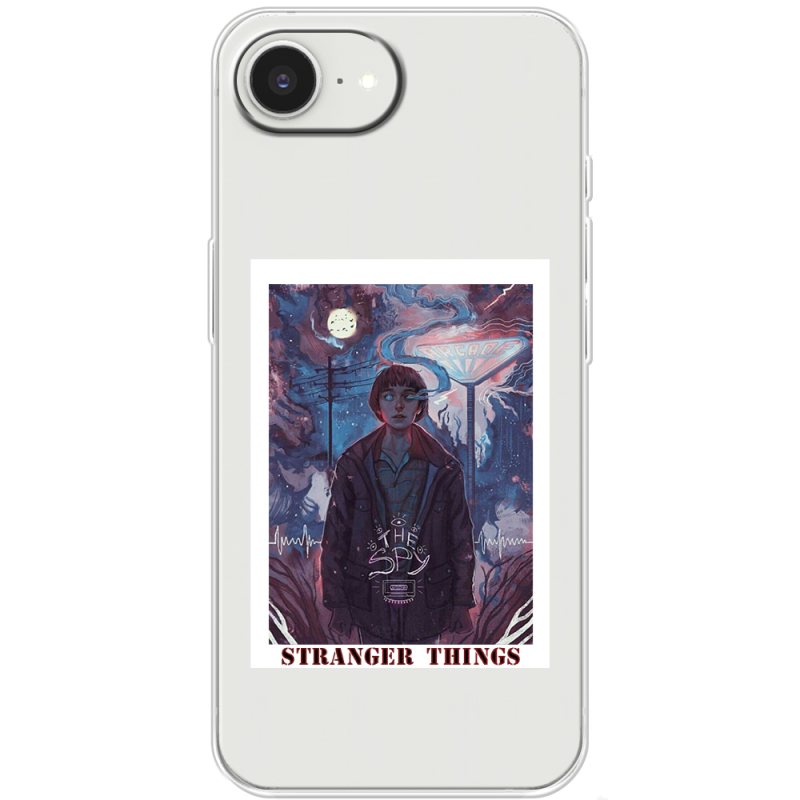 Прозорий чохол BoxFace Apple iPhone 17e Stranger Things