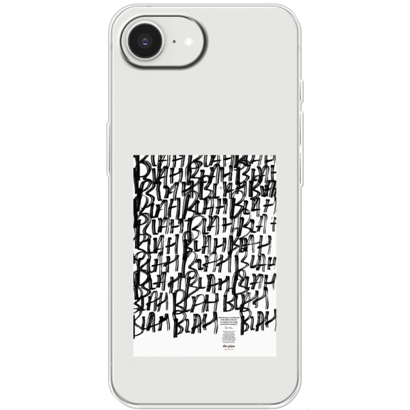 Прозорий чохол BoxFace Apple iPhone 17e Blah Blah