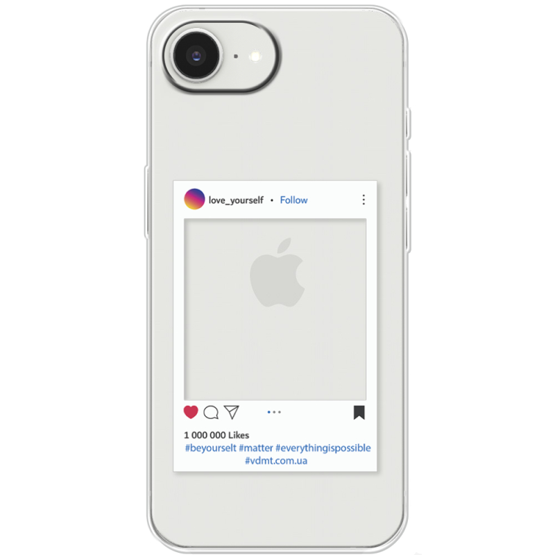 Прозорий чохол BoxFace Apple iPhone 17e Insta