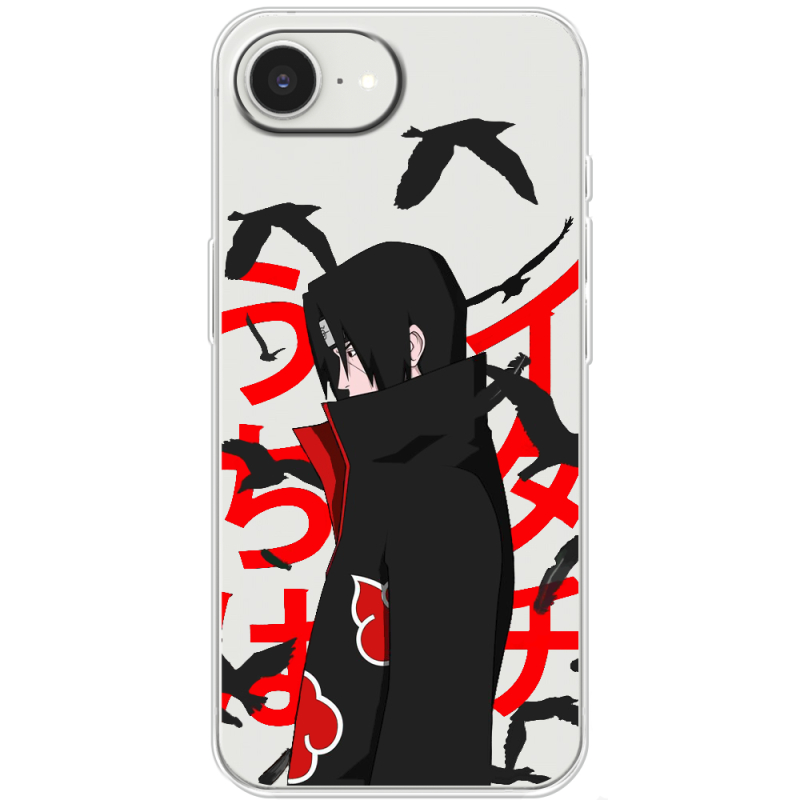 Прозорий чохол BoxFace Apple iPhone 17e Учиха Итачи