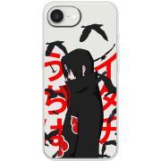 Прозорий чохол BoxFace Apple iPhone 17e Учиха Итачи