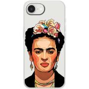 Прозорий чохол BoxFace Apple iPhone 17e Фрида Кало