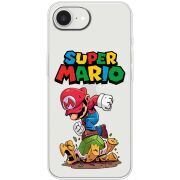 Прозорий чохол BoxFace Apple iPhone 17e Super Mario