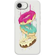 Прозорий чохол BoxFace Apple iPhone 17e Donuts