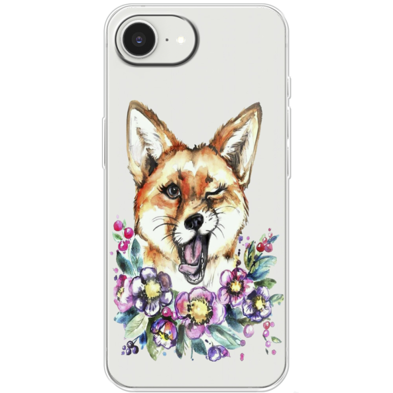Прозорий чохол BoxFace Apple iPhone 17e Winking Fox