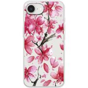 Прозорий чохол BoxFace Apple iPhone 17e Pink Magnolia