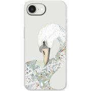 Прозорий чохол BoxFace Apple iPhone 17e Swan