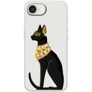Чохол зі стразами Apple iPhone 17e Egipet Cat