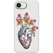 Чохол зі стразами Apple iPhone 17e Heart
