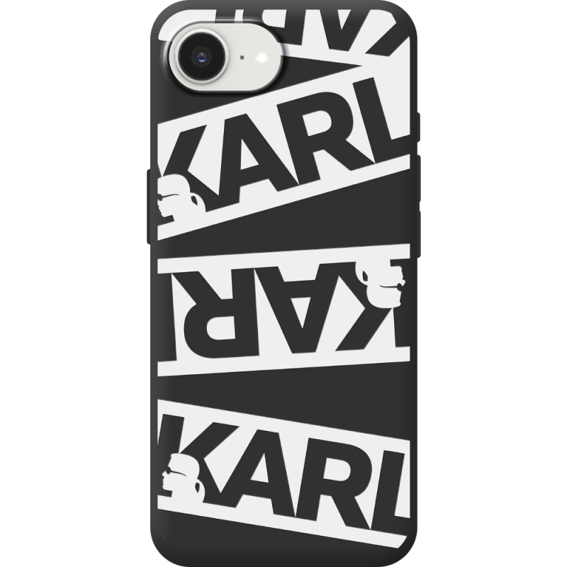 Чорний чохол BoxFace Apple iPhone 17e White Karl