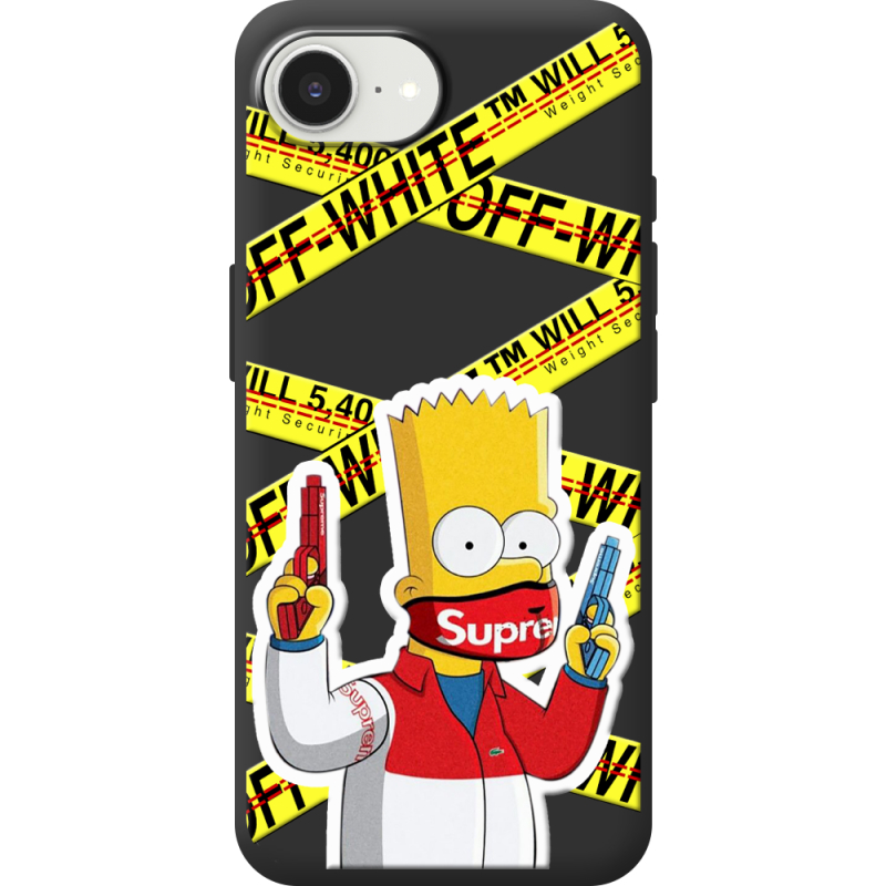 Чорний чохол BoxFace Apple iPhone 17e White Bart