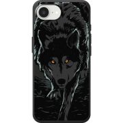 Чорний чохол BoxFace Apple iPhone 17e Wolf