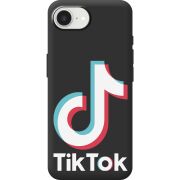 Чорний чохол BoxFace Apple iPhone 17e Tik Tok