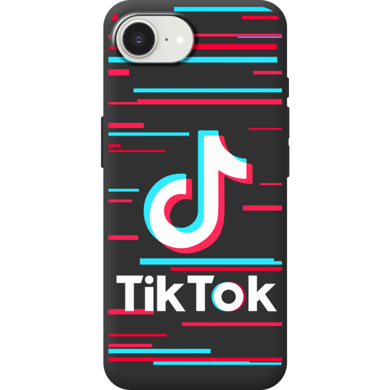 Чорний чохол BoxFace Apple iPhone 17e Tik Tok