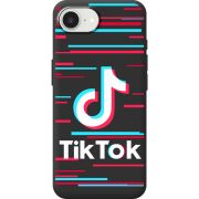 Чорний чохол BoxFace Apple iPhone 17e Tik Tok