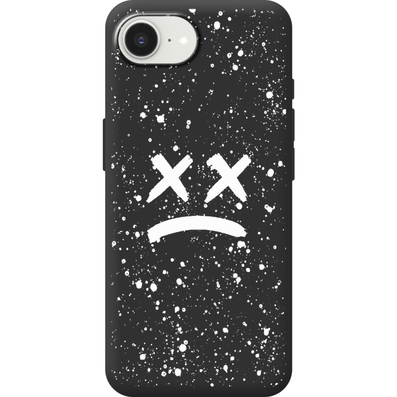 Чорний чохол BoxFace Apple iPhone 17e Sad Way