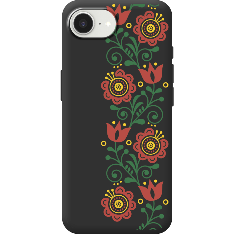 Чорний чохол BoxFace Apple iPhone 17e Ethno