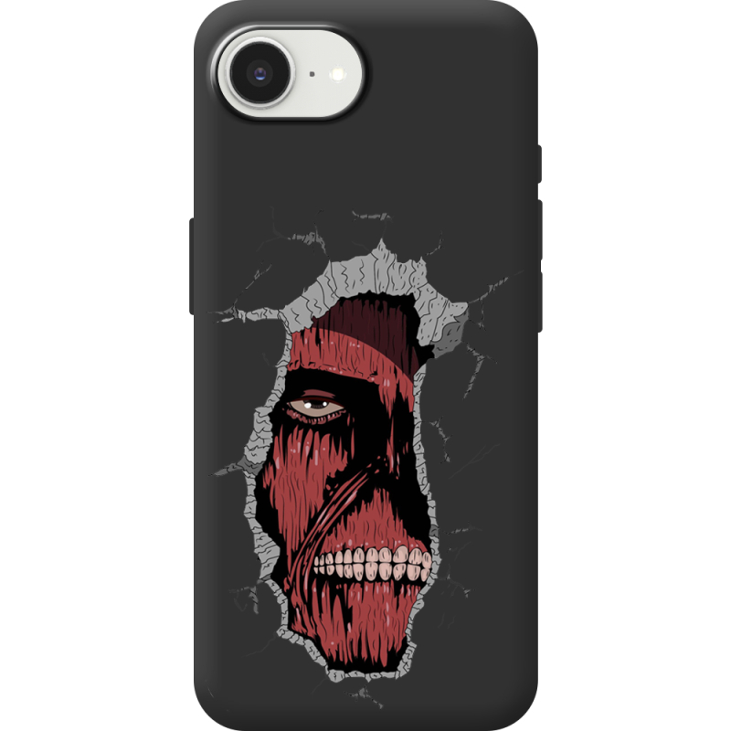 Чорний чохол BoxFace Apple iPhone 17e Нападение на Титана