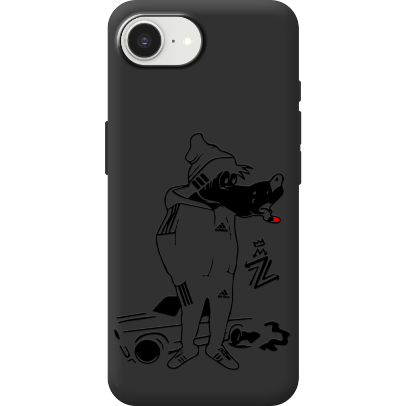 Чорний чохол BoxFace Apple iPhone 17e 