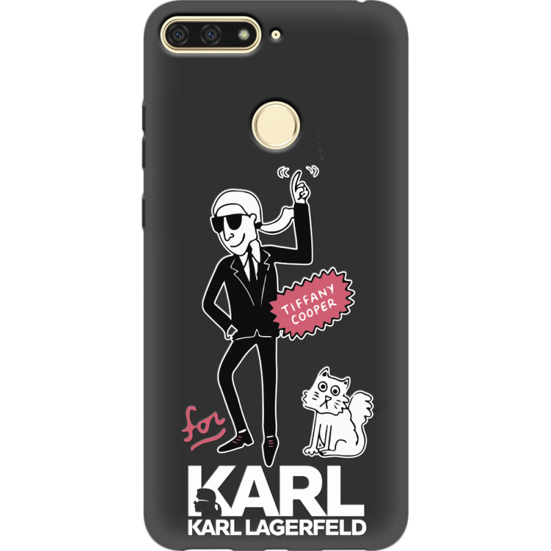 Черный чехол Uprint Honor 7C For Karl