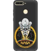 Черный чехол Uprint Honor 7C NASA Spaceship