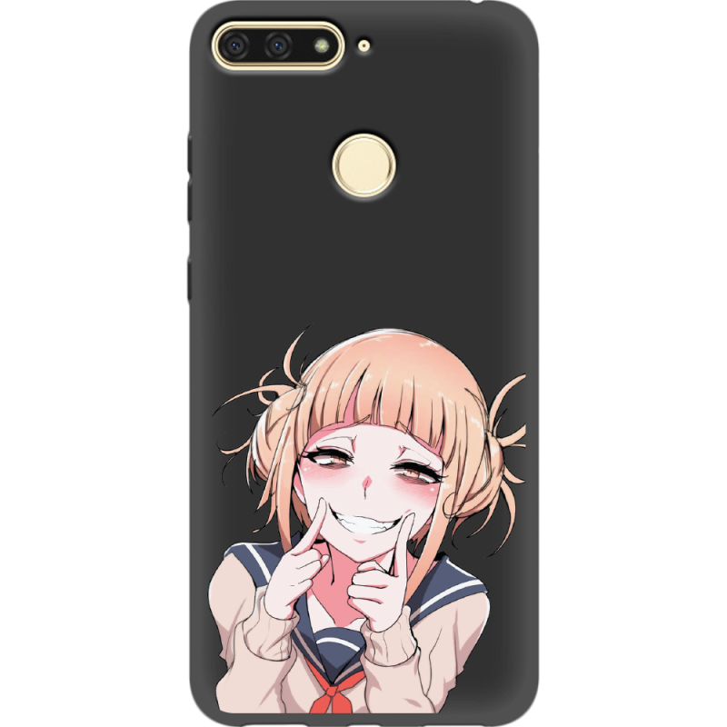 Черный чехол Uprint Honor 7C Himiko Toga Smile