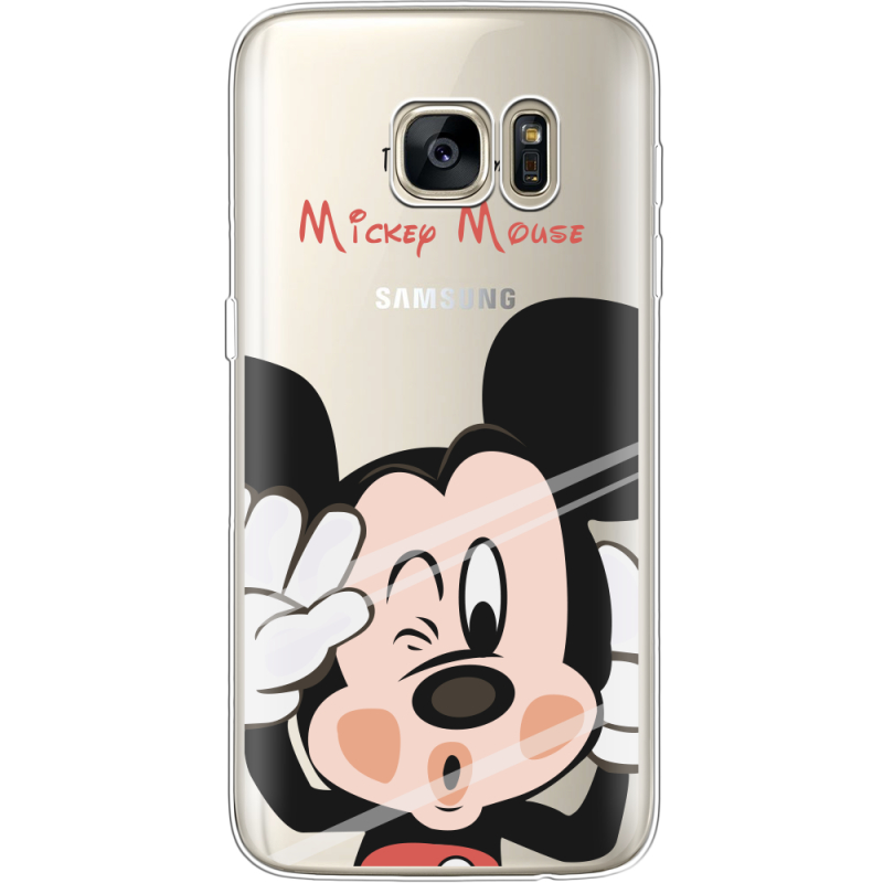 Прозрачный чехол Uprint Samsung G930 Galaxy S7 Mister M