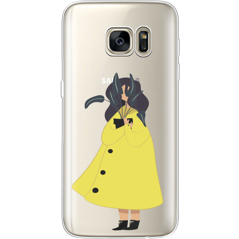 Прозрачный чехол Uprint Samsung G930 Galaxy S7 Just a Girl