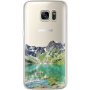 Прозрачный чехол Uprint Samsung G930 Galaxy S7 Green Mountain