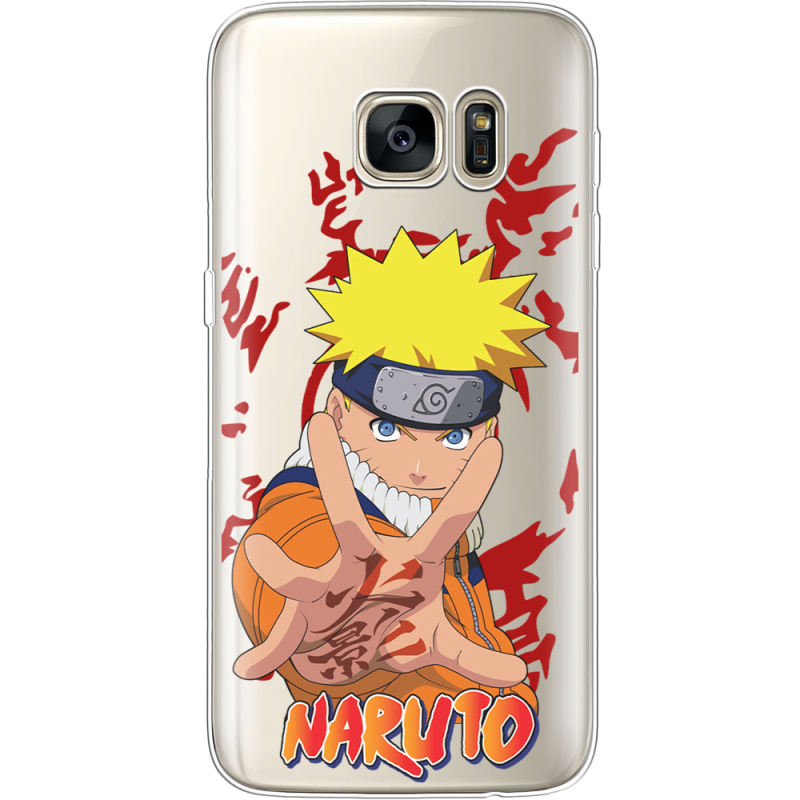 Прозрачный чехол Uprint Samsung G930 Galaxy S7 Naruto