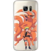 Прозрачный чехол Uprint Samsung G930 Galaxy S7 Naruto and Kurama