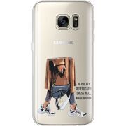 Прозрачный чехол Uprint Samsung G930 Galaxy S7 Motivation